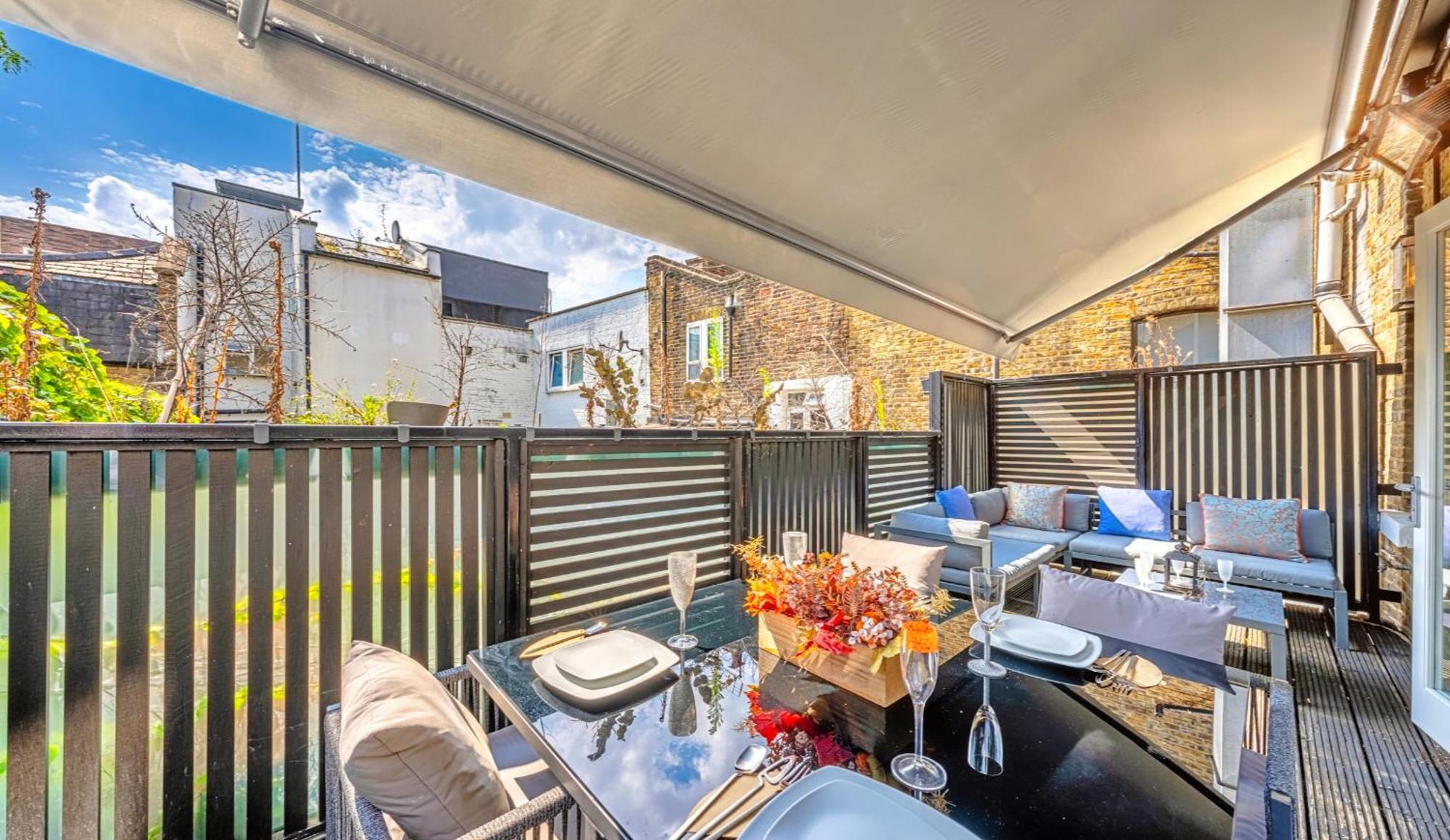 Ferienwohnung Designer Victorian Flat With Huge Terrace London Exterior foto
