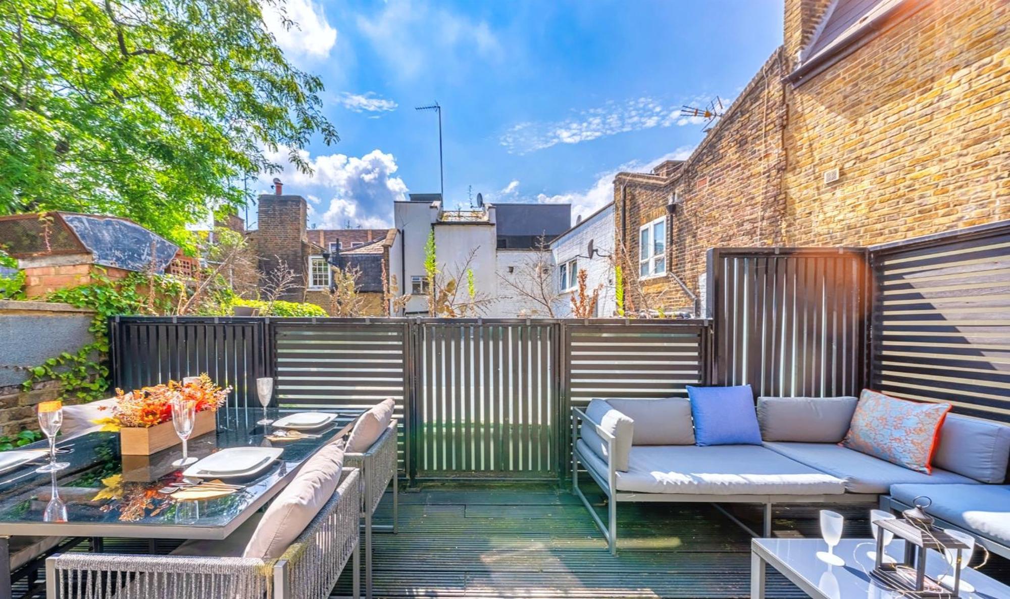 Ferienwohnung Designer Victorian Flat With Huge Terrace London Exterior foto