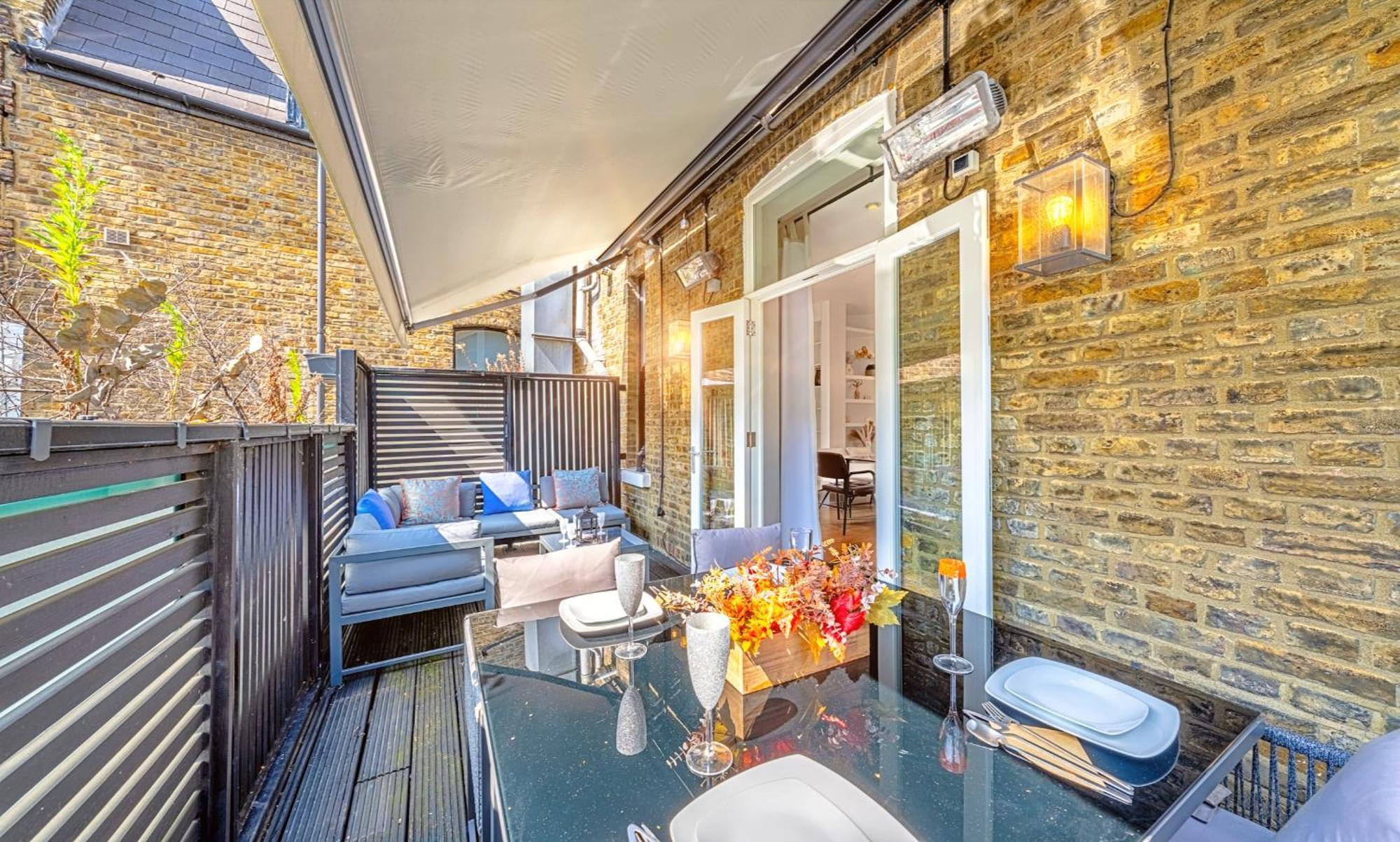 Ferienwohnung Designer Victorian Flat With Huge Terrace London Exterior foto