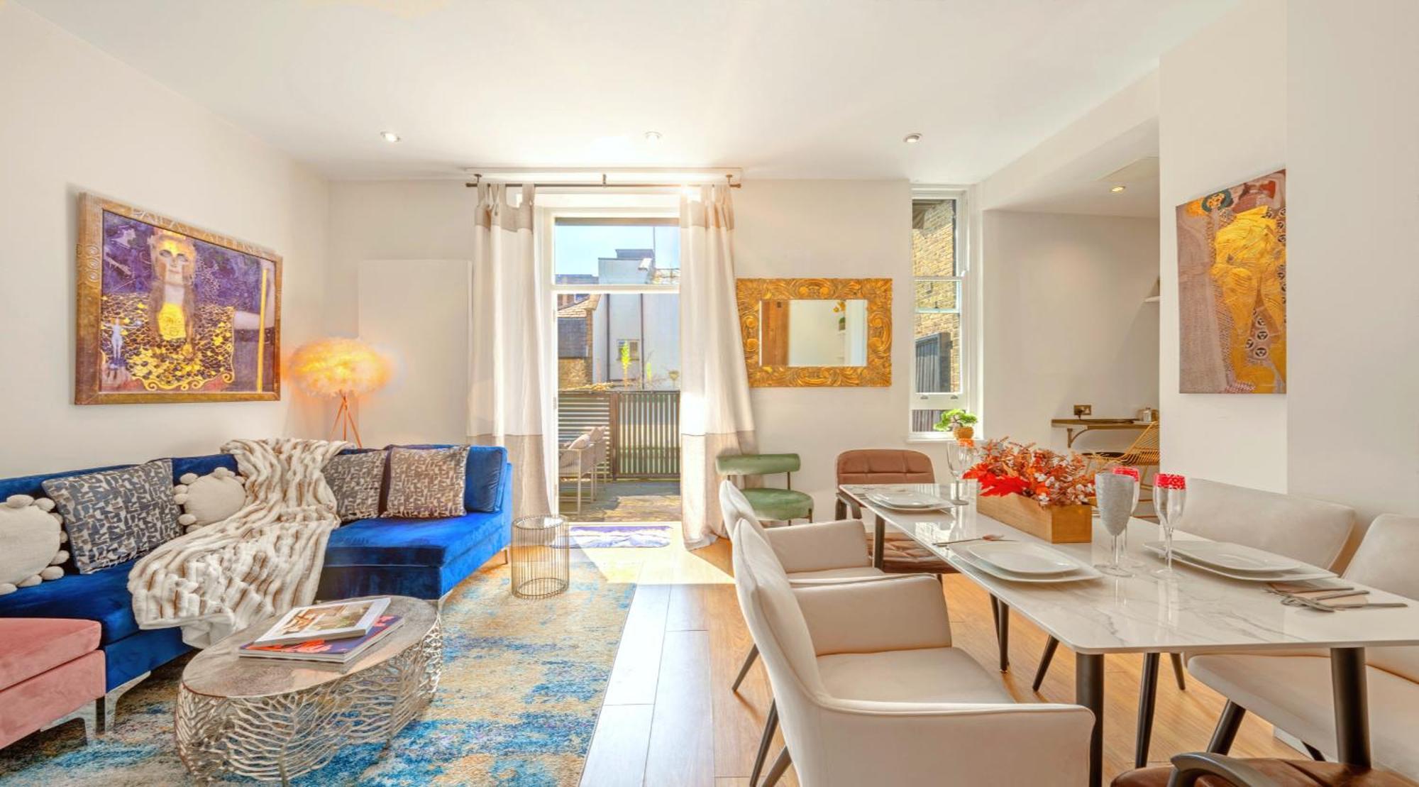 Ferienwohnung Designer Victorian Flat With Huge Terrace London Exterior foto