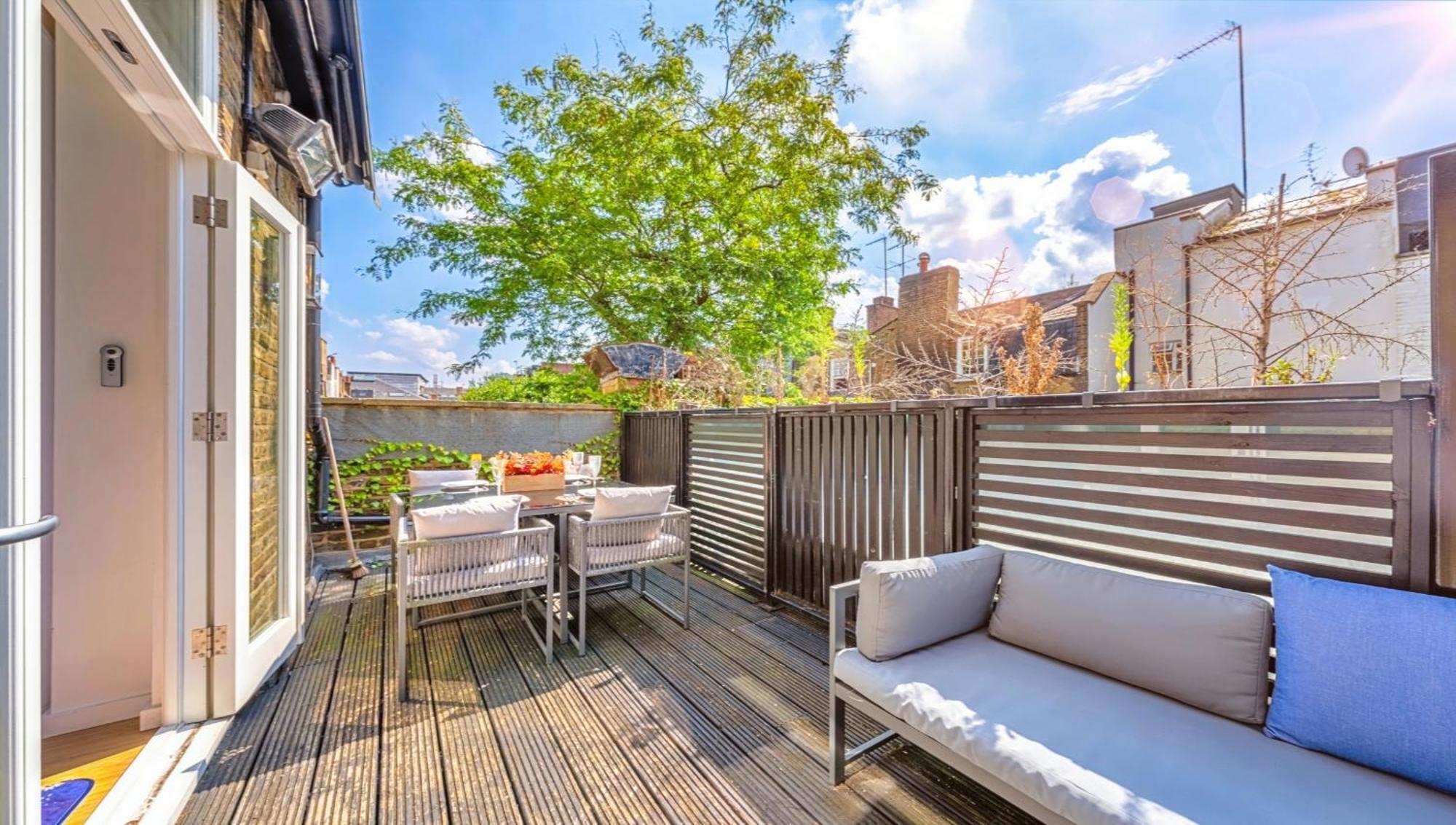 Ferienwohnung Designer Victorian Flat With Huge Terrace London Exterior foto
