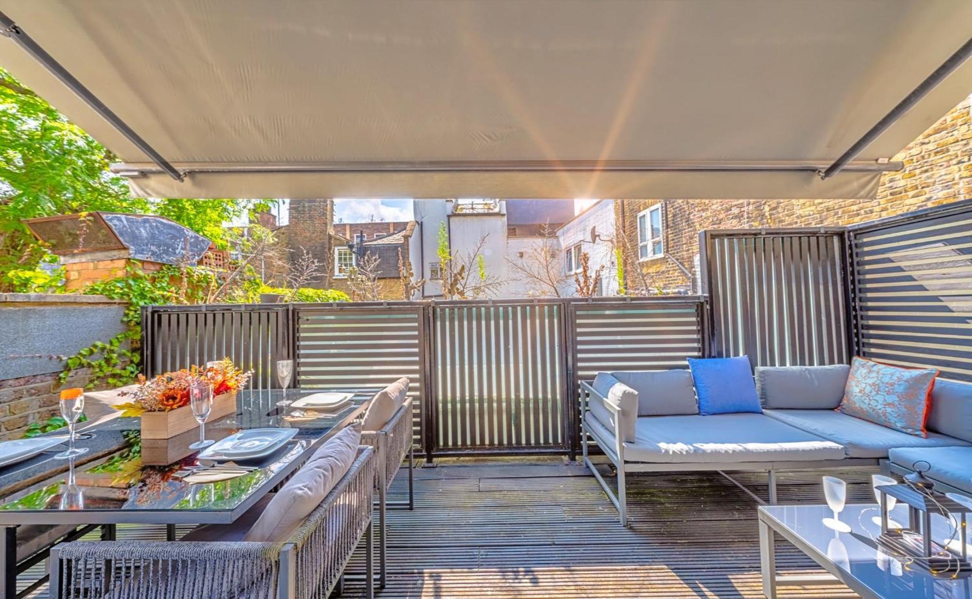 Ferienwohnung Designer Victorian Flat With Huge Terrace London Exterior foto