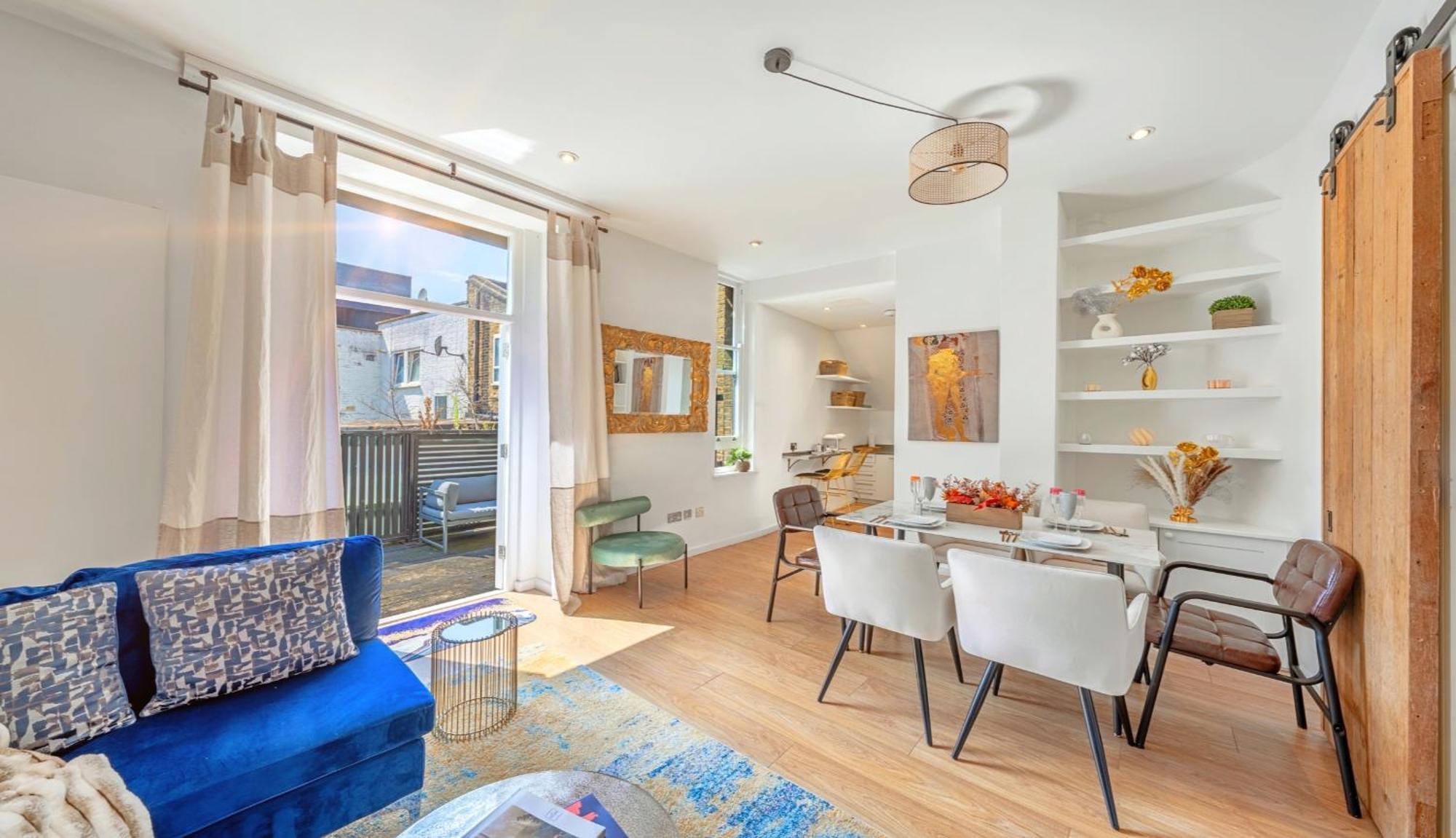 Ferienwohnung Designer Victorian Flat With Huge Terrace London Exterior foto