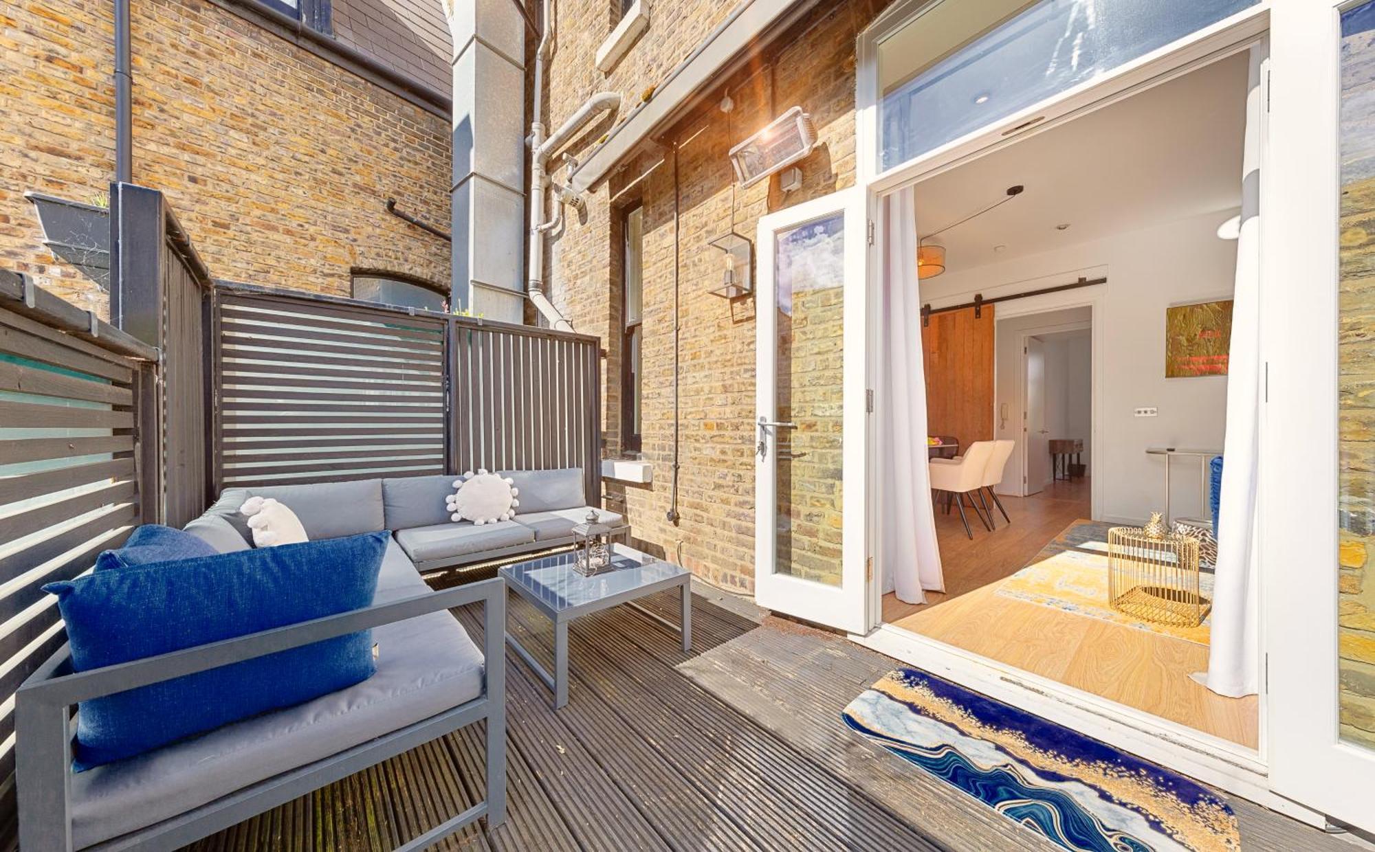 Ferienwohnung Designer Victorian Flat With Large Terrace London Exterior foto