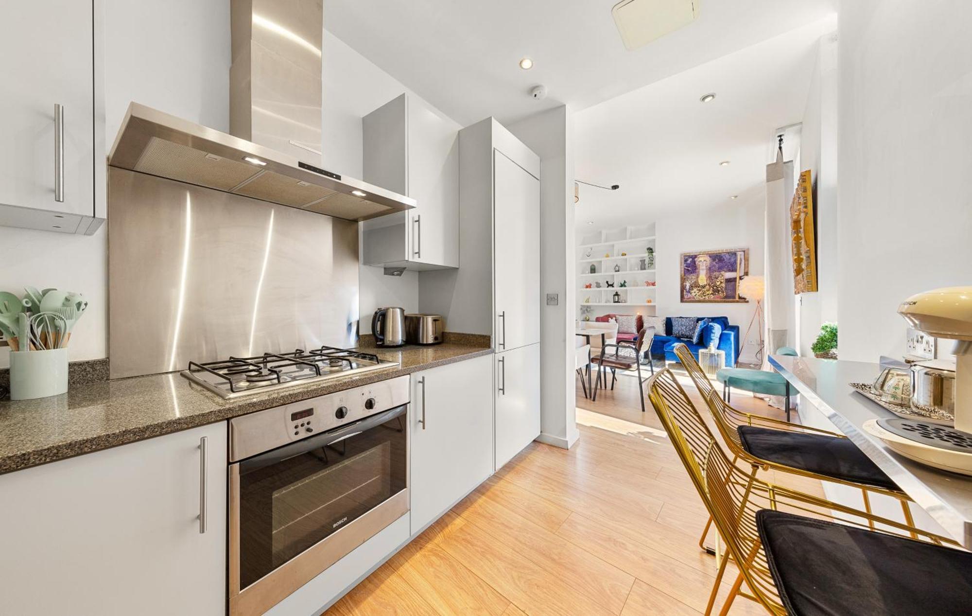 Ferienwohnung Designer Victorian Flat With Large Terrace London Exterior foto